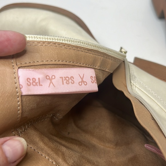 Sam & Libby western booties size 8.5 in ivory with 2” heel. - Picture 6 of 11